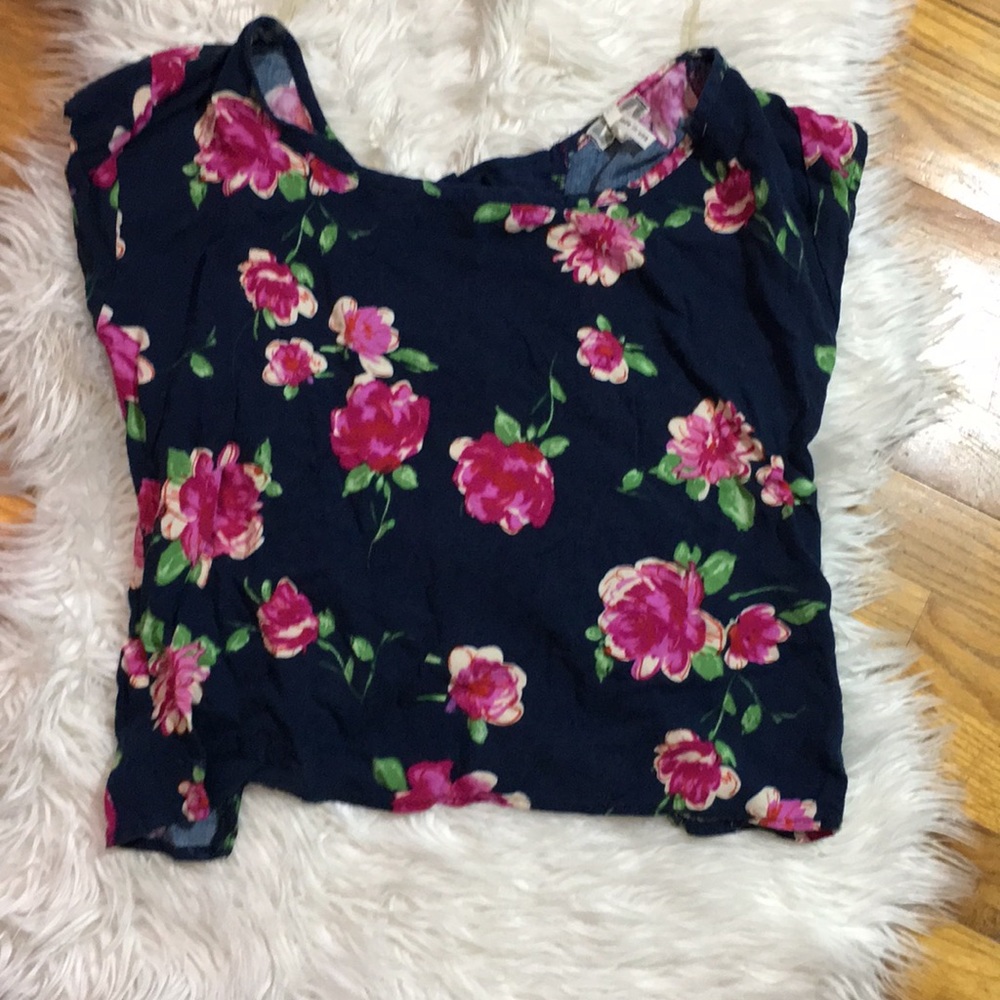 Floral Crop Top XL Kirra [Pacsun]